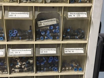 Lot of Pneumatic Assembly Parts - Image 8
