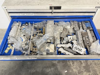 Drawer Cabinet with Contents - Image 7