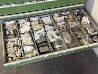 Drawer Cabinet with Contents - Image 47