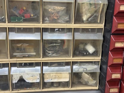 Small Parts Shelf with Contents - Image 15