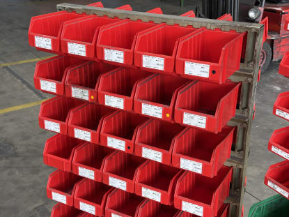 2 small parts shelves - Image 16