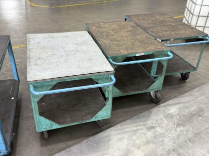5 rolling carts - Image 10