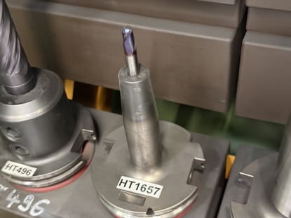 24 Stk. SK50 Werkzeugaufnahmen mit Werkzeugen - Image 5