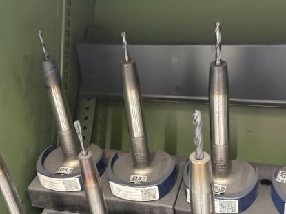 24 Stk. SK50 Werkzeugaufnahmen mit Werkzeugen - Image 3