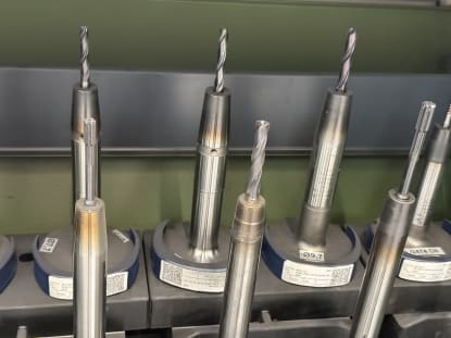 24 pcs. SK50 tool holders with tools - Image 5