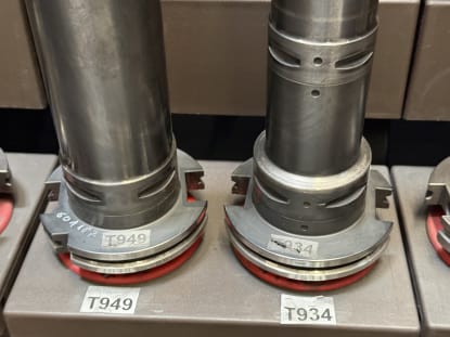 24 Stk. SK50 Werkzeugaufnahmen mit Werkzeugen - Image 16
