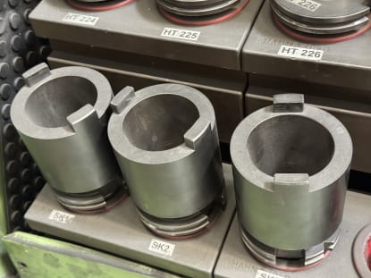 23 pcs. SK50 tool holders with tools - Image 12