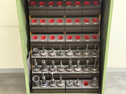 23 pcs. SK50 tool holders with tools - Image 2