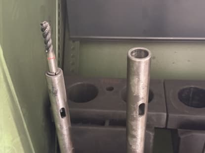 21 pcs. SK50 tool holders with tools - Image 3