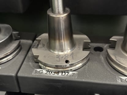 21 pcs. SK50 tool holders with tools - Image 5