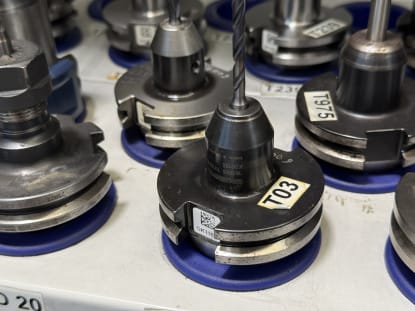 30 pcs. SK40 tool holders with tools - Image 7
