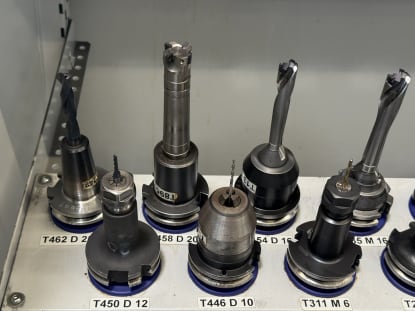 19 Stk. SK40 Werkzeugaufnahmen mit Werkzeugen - Image 6