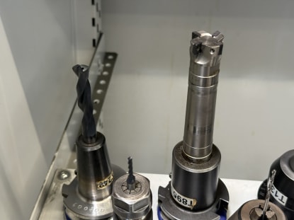19 pcs. SK40 tool holders with tools - Image 7