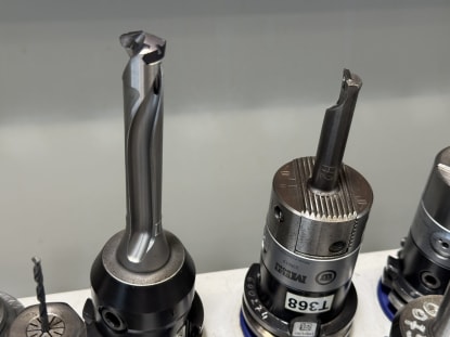 19 pcs. SK40 tool holders with tools - Image 12