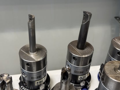 19 pcs. SK40 tool holders with tools - Image 13