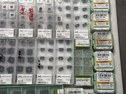 Lot of indexable inserts / cutting inserts - Image 7