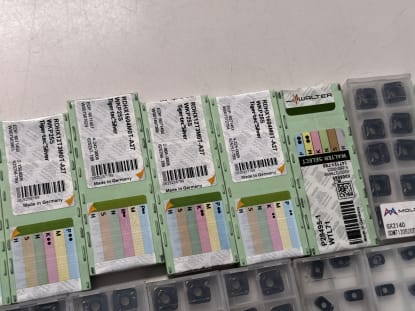 Lot of indexable inserts / cutting inserts - Image 12