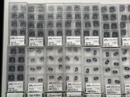 Lot of indexable inserts / cutting inserts - Image 2