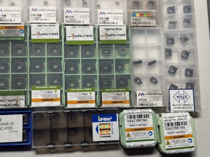 Lot of indexable inserts / cutting inserts - Image 8