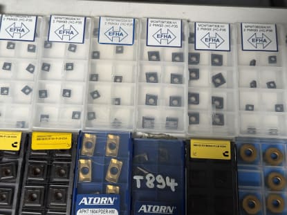 Lot of Indexable Inserts / Cutting Inserts - Image 3