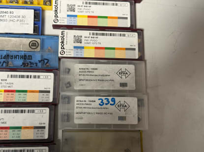 Lot of Indexable Inserts / Cutting Inserts - Image 6