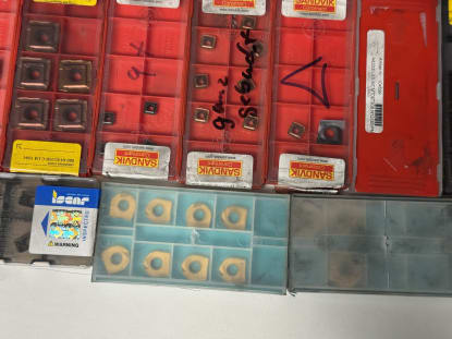 Lot of Indexable Inserts / Cutting Inserts - Image 12