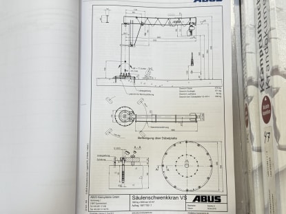 Column jib crane 1.0t - Image 20