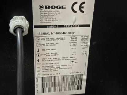 Screw Compressor + Refrigeration Dryer - Image 12
