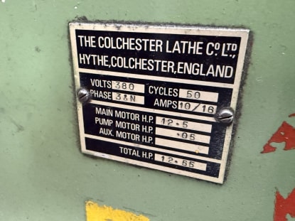 COLCHESTER Mascot 1600 Lathe - Image 26