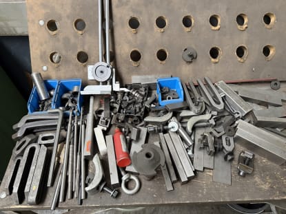 Workbench with Tool Cart incl. Contents - Image 2