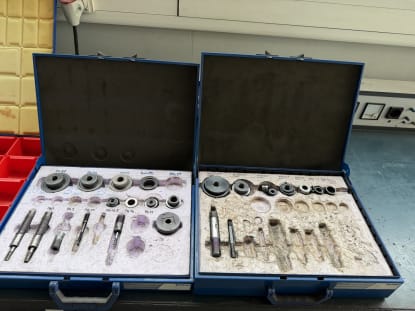 6x Sortimo Assortment Cases with Electrical and Assembly Parts - Image 5