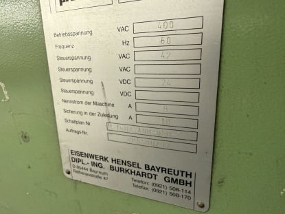EBU DKE 35 R Exzenterpresse - Image 10