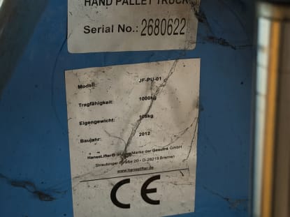 3 pcs HanseLifter Hand Pallet Trucks - Image 9
