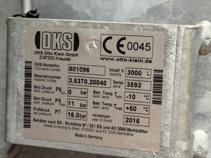 OKS Compressed Air Tank - Image 3