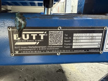 BUTT HV4020-6 Loading Ramp - Image 5