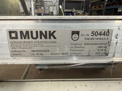 Munk Mobile Work Platform - Image 4