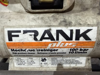 Frank High-Pressure Cleaner - Image 3