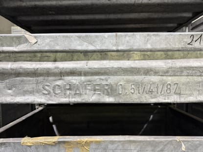 90 Stk SCHÄFER Stahl-Stapelbehälter - Image 7