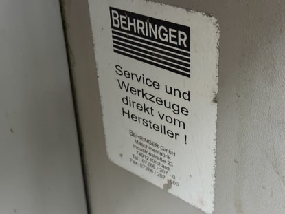 Behringer SLB 230 DG HA Bandsäge - Image 8