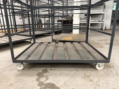 10 Stk Gitterrollwagen - Image 2