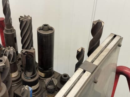 56 pcs. SK50 tool holders with tools - Image 26