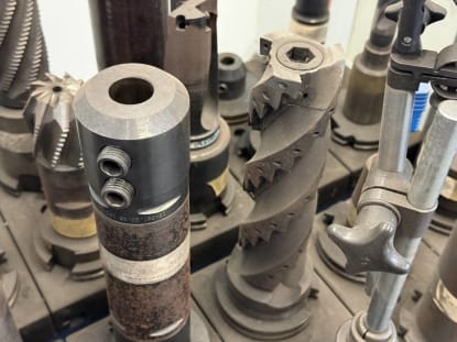 56 pcs. SK50 tool holders with tools - Image 28