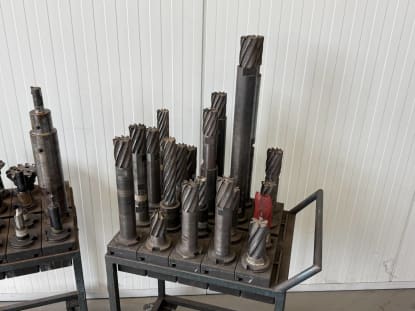 52 pcs. SK50 tool holders with tools - Image 2