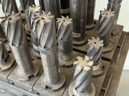52 pcs. SK50 tool holders with tools - Image 9