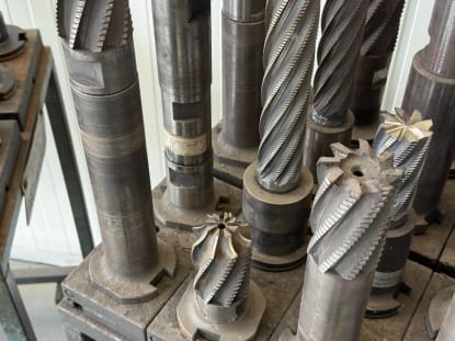 52 pcs. SK50 tool holders with tools - Image 12