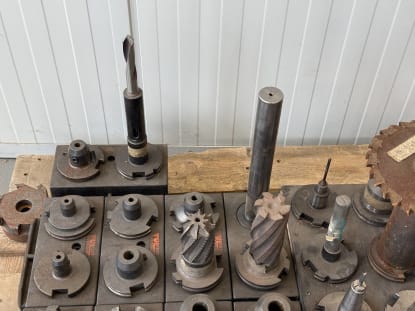54 pcs. SK50 tool holders with tools - Image 3
