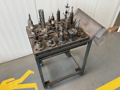 54 pcs. SK50 tool holders with tools - Image 16