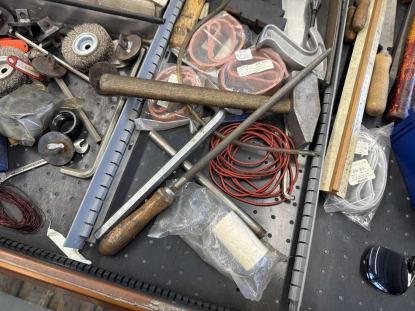 Drawer cabinet with contents - Image 6