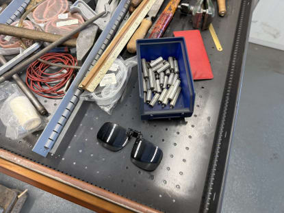 Schubladenschrank mit Inhalt - Image 7