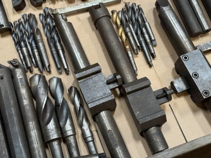 Lot of Turning Tools + Twist Drills - Image 15